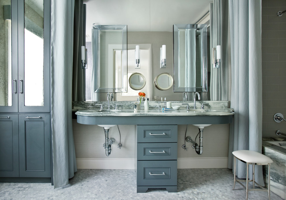 Custom Shower Curtains Bathroom Traditional with Double Sinks Shower Curtain