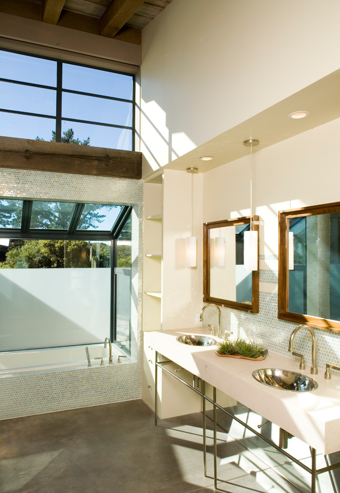Cylinder Pendant Light Bathroom Contemporary with Bathroom Lighting Bathtub Built In