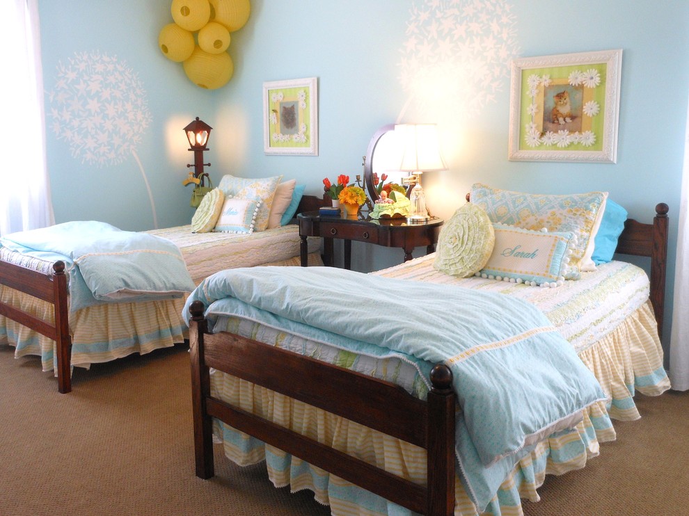 Cynthia Rowley Home Kids Traditional with Ball Finial Ball Fringe