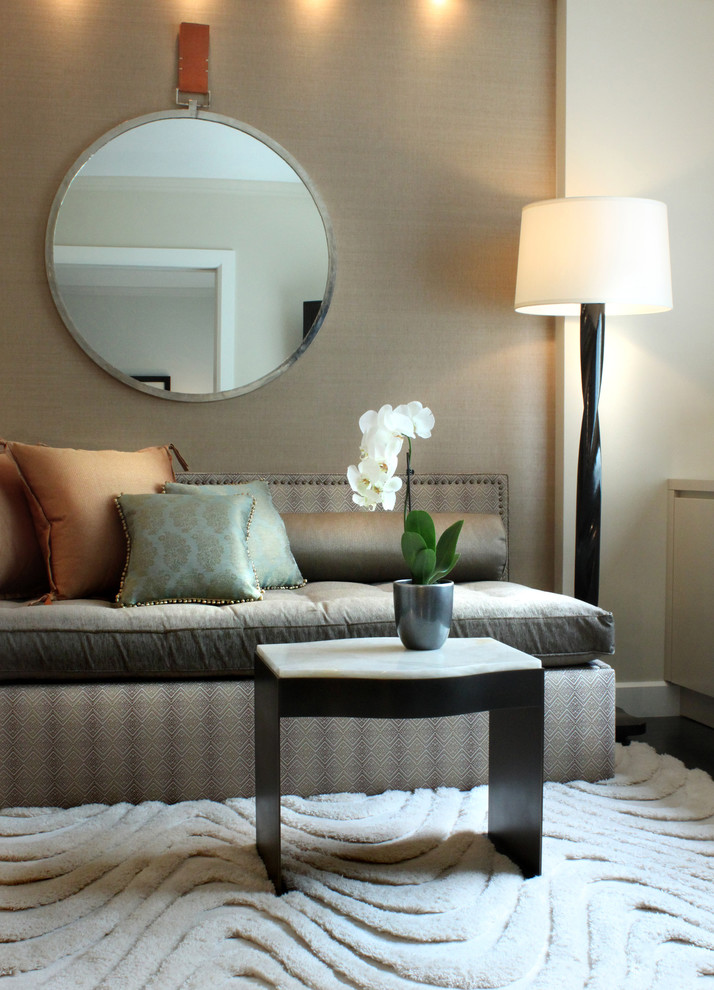 Daybed for Living Room Living Room Transitional with Area Rug Baseboards Casamidy