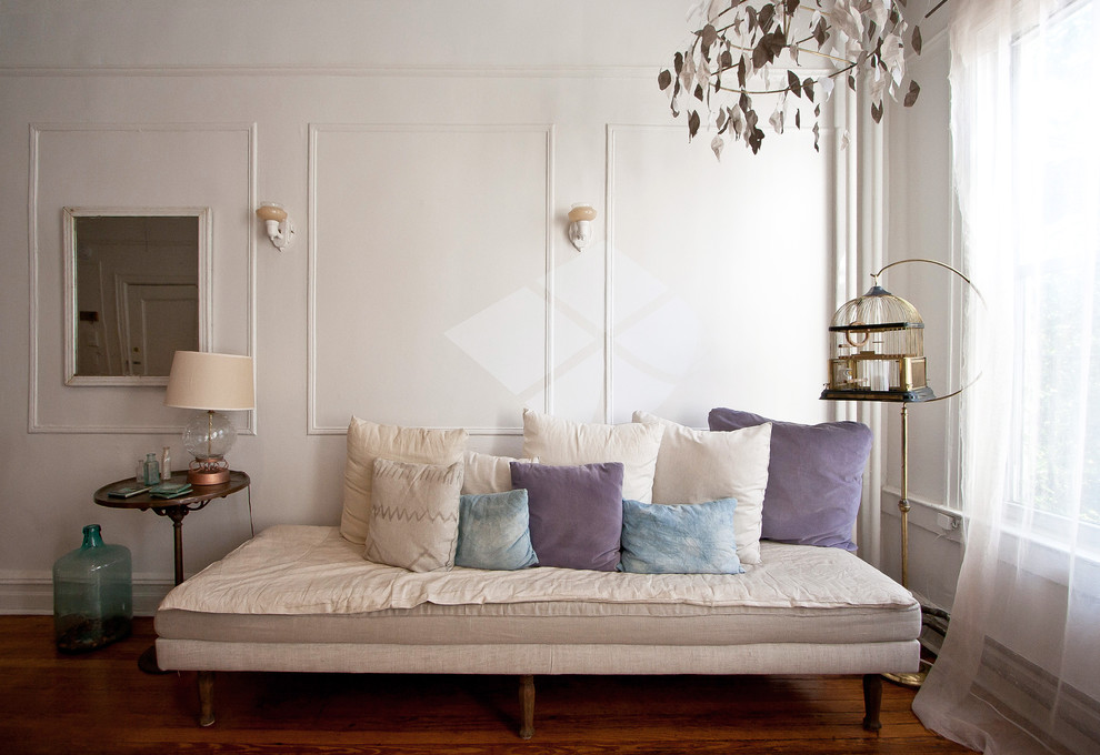 Daybed Living Room Living Room Eclectic with Birdcage Curtains Daybed Decorative