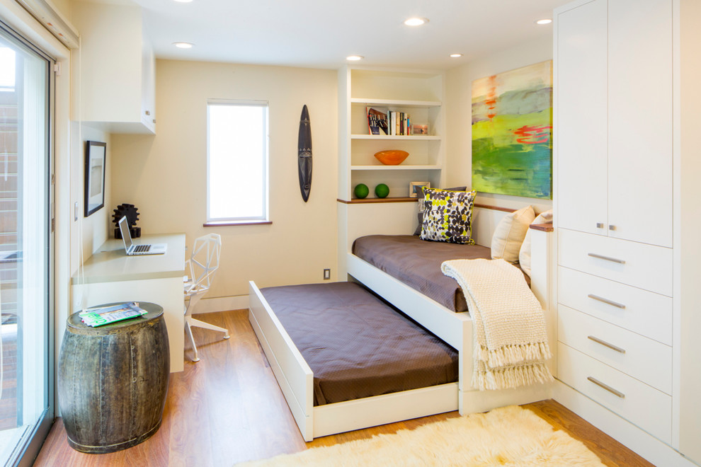 Daybeds with Pop Up Trundle Home Office Contemporary with Barrel Side Table Built