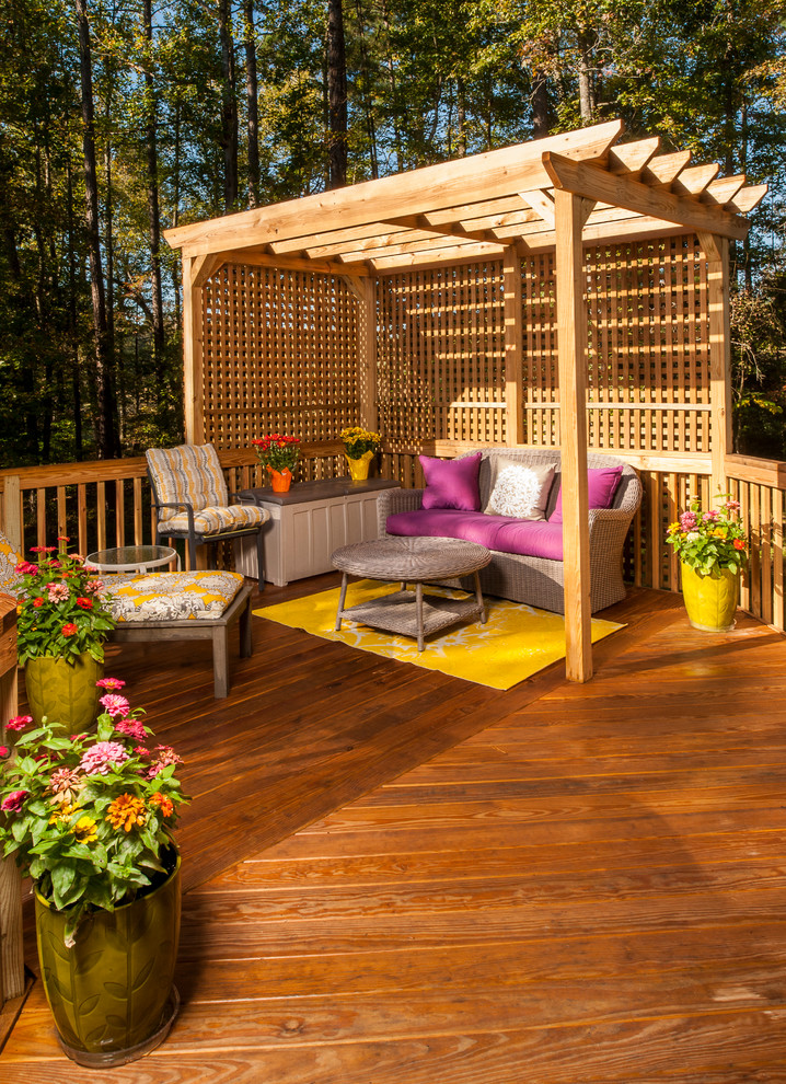 Deck Color Combinations Deck Traditional with Colorful Deck Green Planter