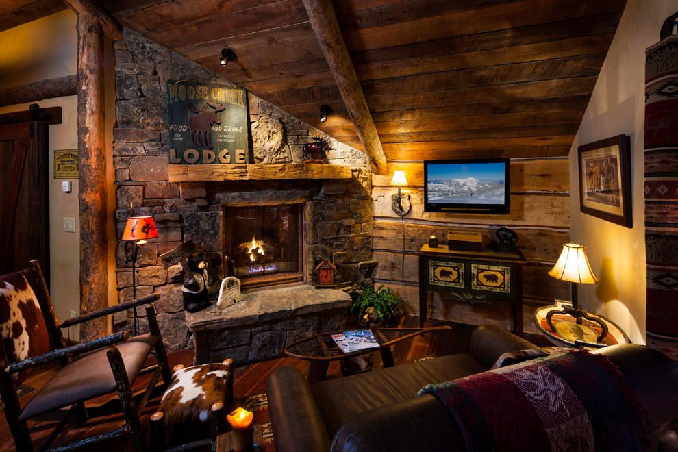 Decorating Ideas for Living Rooms Family Room Rustic with Big Sky Big Sky