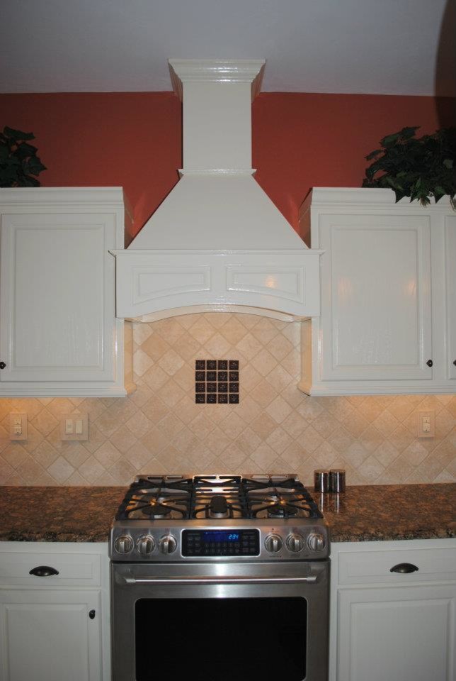 Decorative Range Hood Kitchen Traditional with None 
