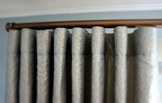 Decorative Traverse Rods Bedroom Traditional with Contemporary Drapery Treatments Decorative