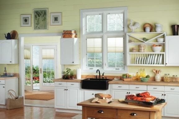 Decorative Wall Tiles Kitchen Farmhouse with 3 Panes of Glass