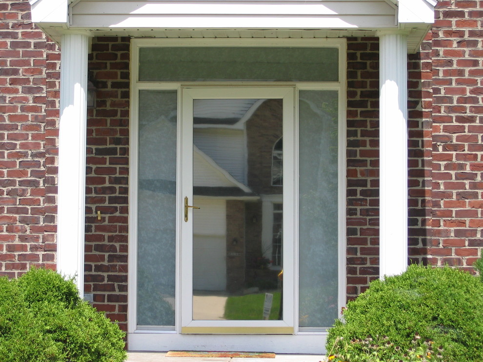 Decorative Window Film Entry Contemporary with Custom Made Decorative Flm Frosted