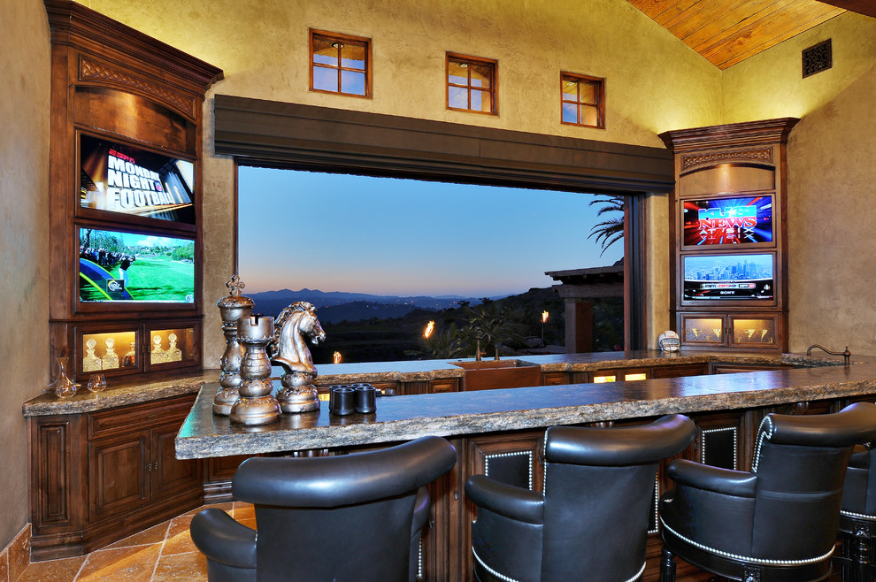Decorative Window Security Bars Home Bar Traditional with Bar Beige Wall Black