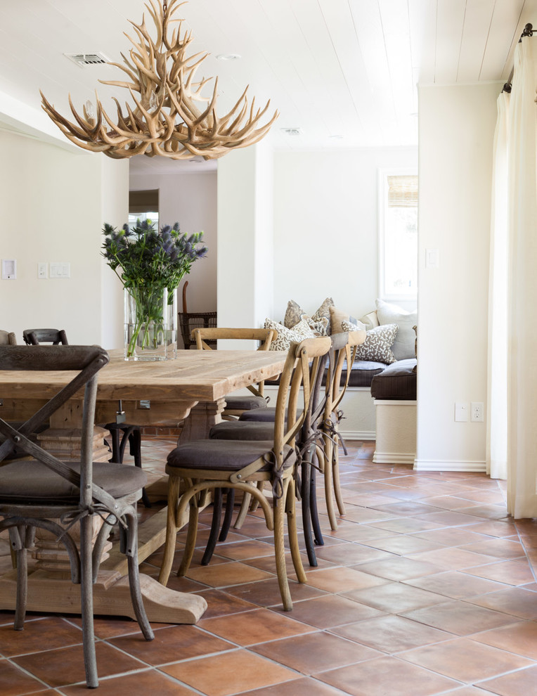 Deer Antler Chandelier Dining Room Transitional with Antler Chandelier Beige Curtains