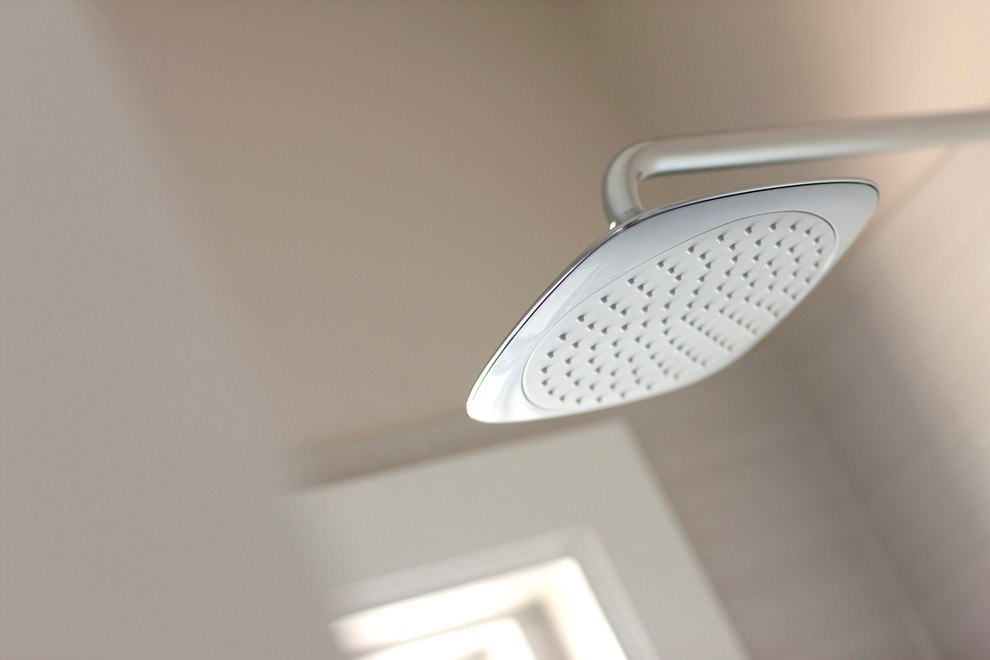 Delta Rain Shower Head Bathroom Contemporary with Balcony Bathr Bathroom Beachfront