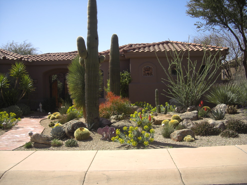 Desert Landscape Design Exterior Southwestern with Desert Landscape Design 