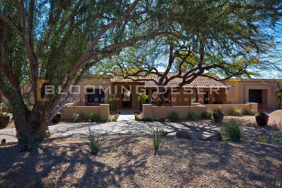 Desert Landscape Design Exterior with Custom Landscape Desert Landscape