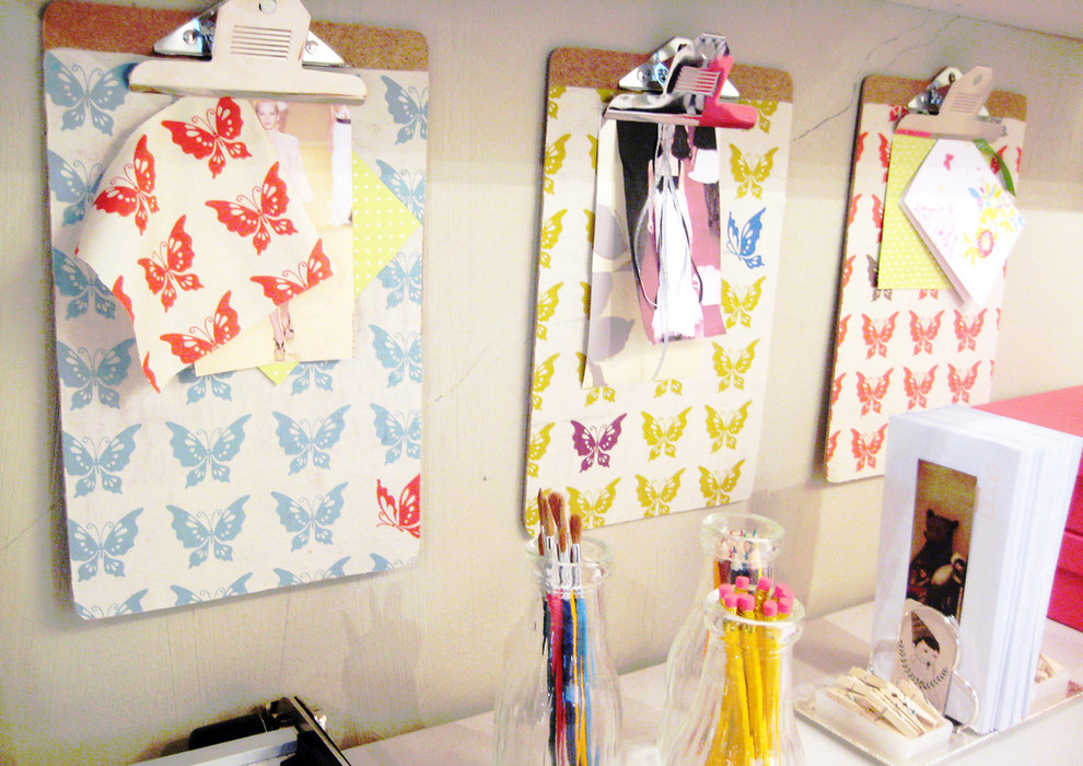 Designer Desk Accessories Spaces Eclectic with None 