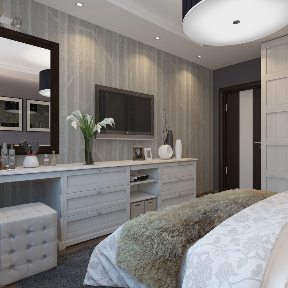Desk Dresser Combo Bedroom Transitional with None 