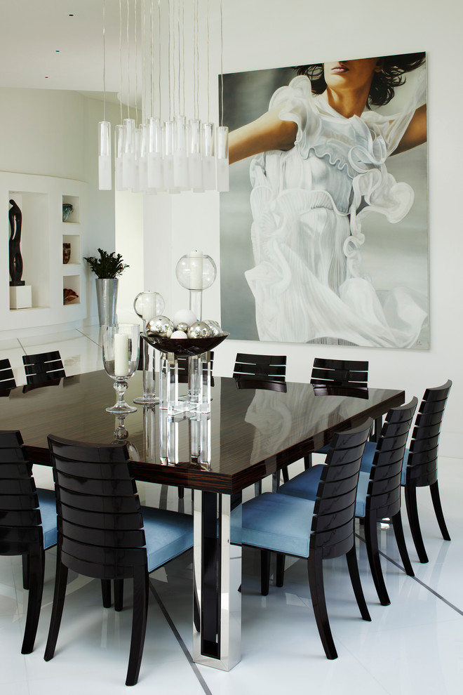Dining Tables for 12 Dining Room Contemporary with Art Artwork Black Dining