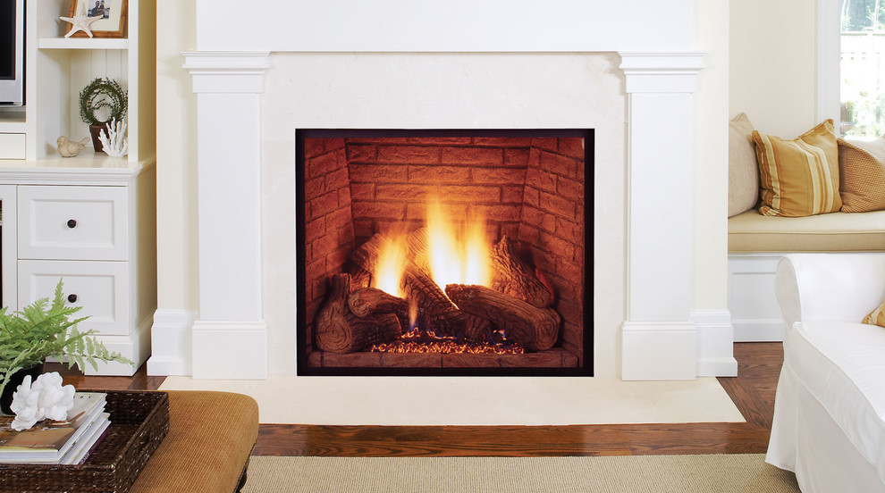 Direct Vent Gas Fireplace Spaces with None 