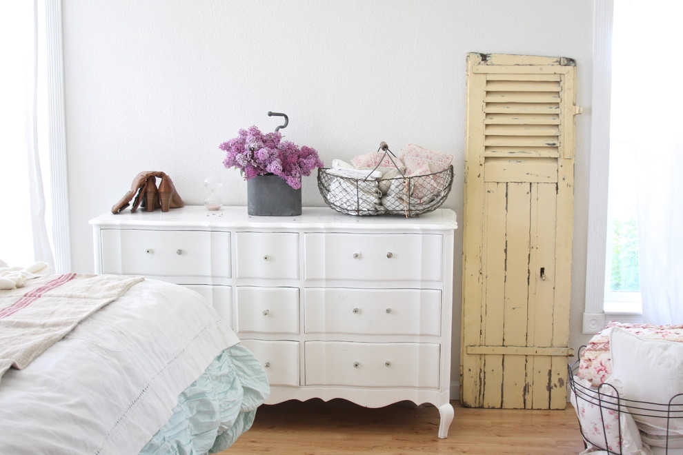 Distressed White Dresser Bedroom Eclectic with Chest of Drawers Diy