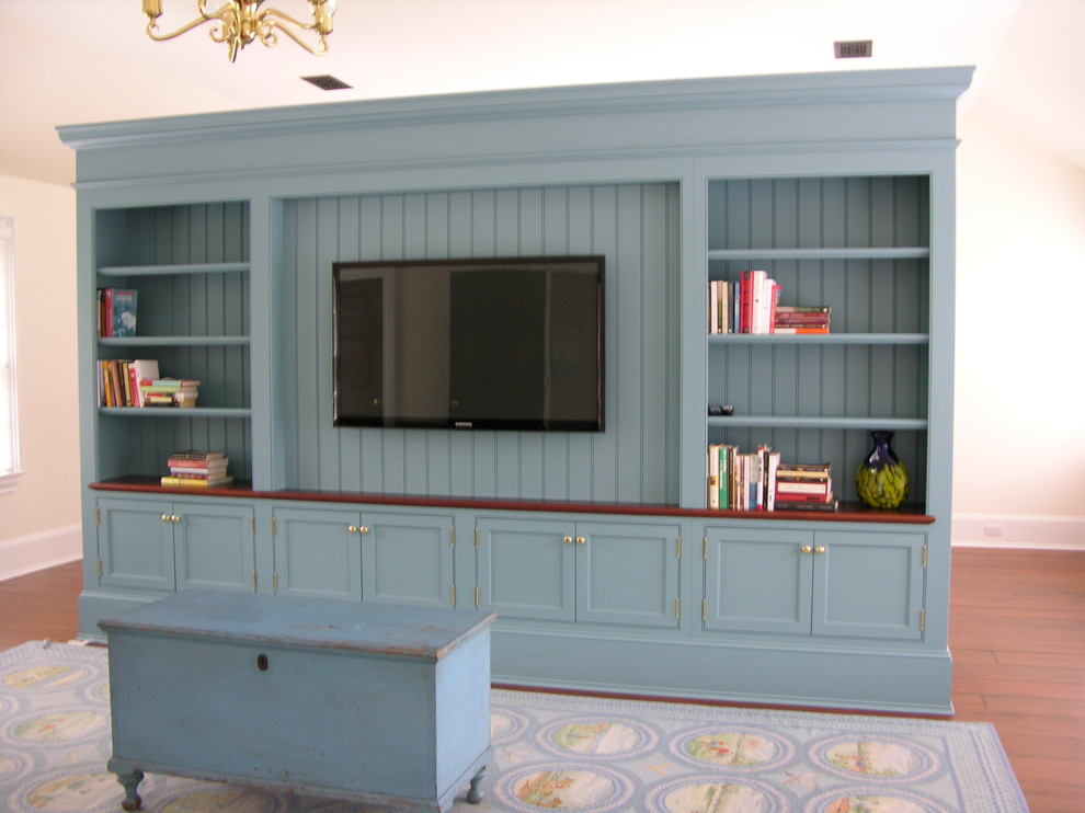 Dividers for Studio Apartments Living Room Craftsman with Architectural Cabinetry Millwork Beadboard