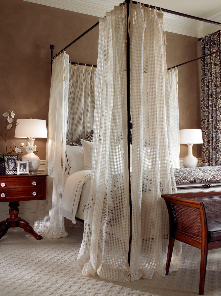 Dixie Home Carpet Bedroom Traditional with Bedding Carpet Drape Four Poster