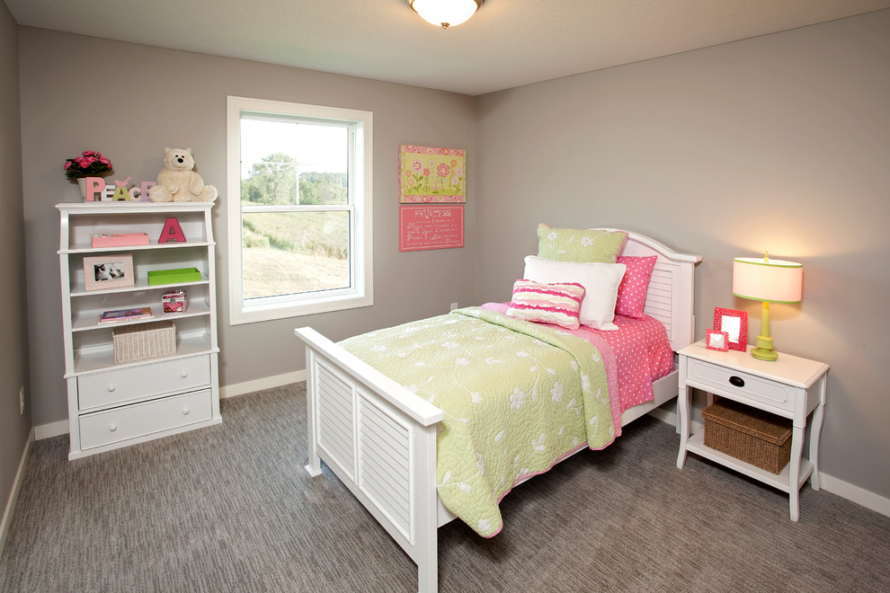 Dixie Home Carpet Bedroom with Carpet Girls Room Gray