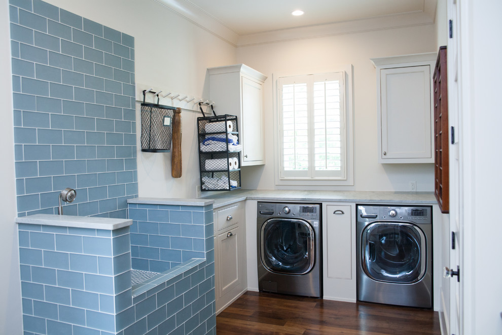 Dog Wash Station Laundry Room Farmhouse with Coat Hook Coat Rack