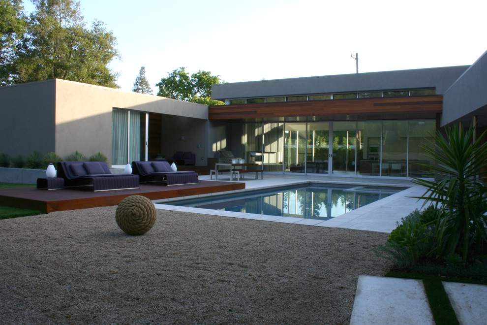 Double Chaise Lounge Landscape Contemporary with Chaise Lounge Concrete Deck1