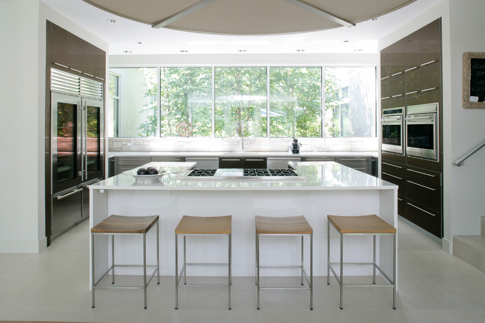 Double Oven Side by Side Kitchen Farmhouse with Bar Stools Ceiling Design