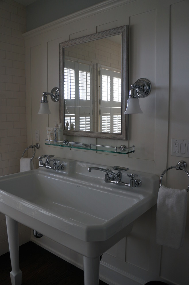 Double Sink Bathroom Ideas Bathroom Beach with None 