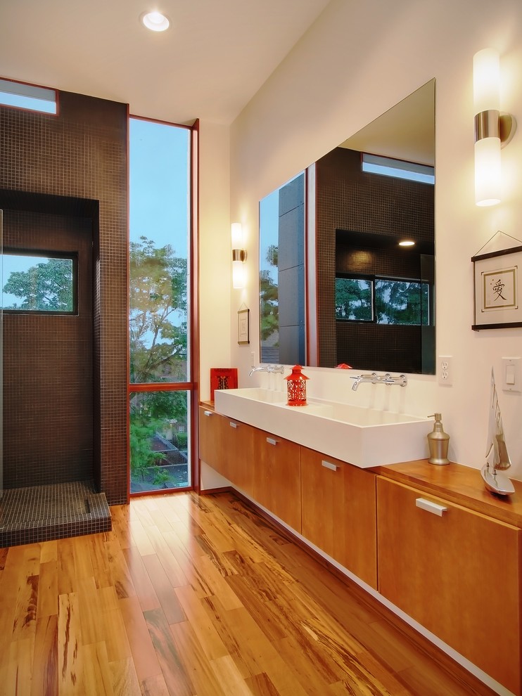 Double Vessel Sink Bathroom Modern with Bath Accessories Bathroom Hardware