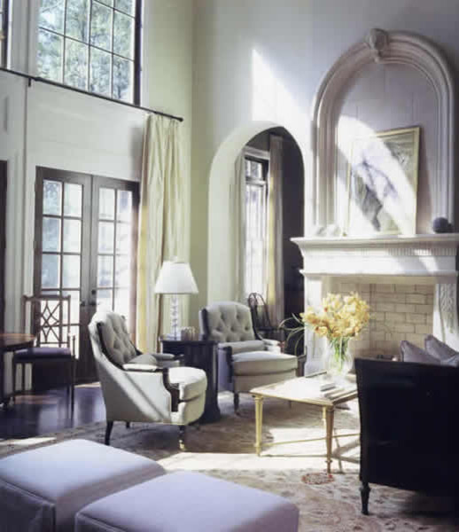 Drapes for Tall Windows Living Room Traditional with None 