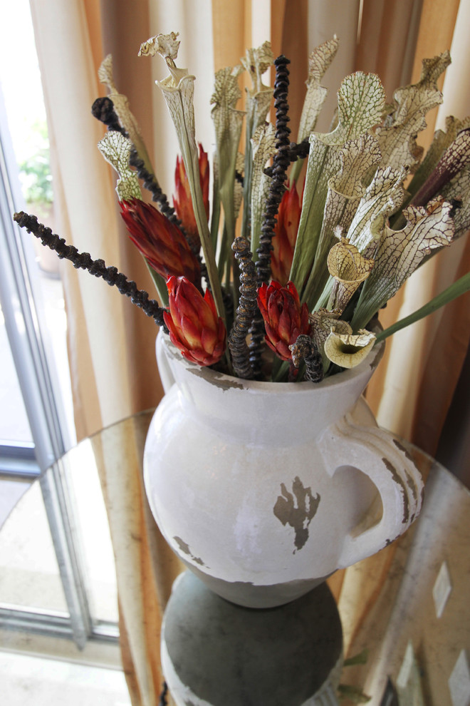 Dried Flower Arrangements Dining Room Traditional with Dried Flower Arrangement Large