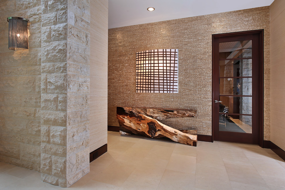Driftwood Console Table Entry Contemporary with Beige Wall Driftwood Driftwood
