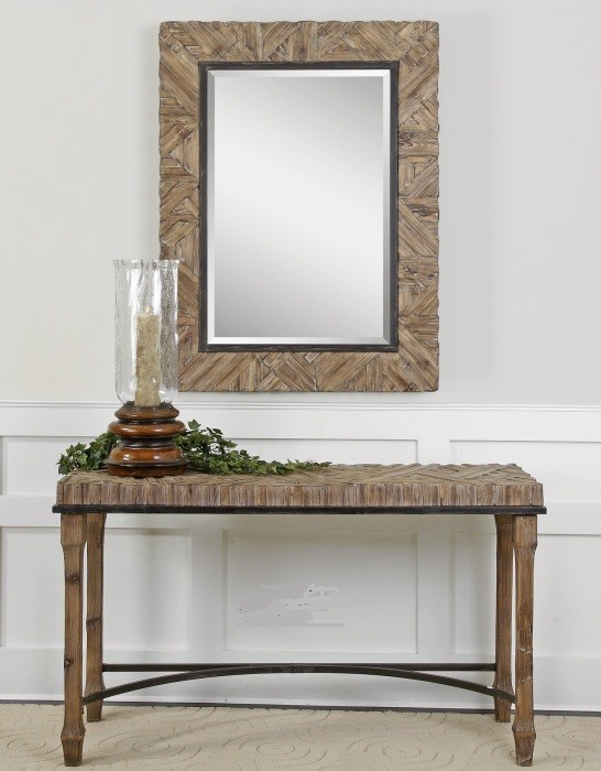 Driftwood Console Table Entry Traditional with Driftwood Furniture Driftwood Mirror