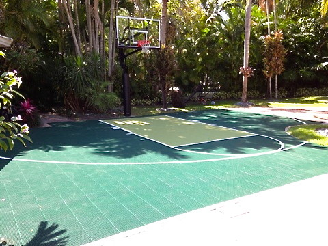 Driveway Basketball Court Home Gym with Basketball Basketball Court Driveway
