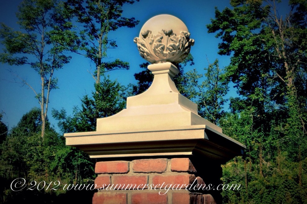 Driveway Gate Ideas Entry Traditional with Brick Driveway Gate Pier