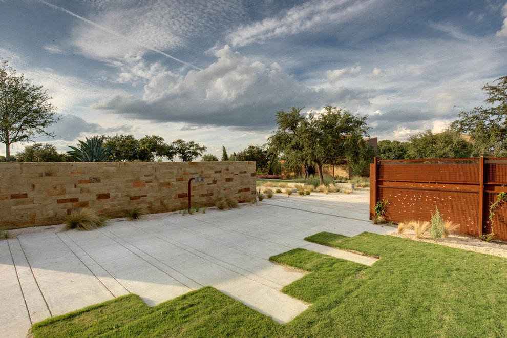 Driveway Gate Ideas Landscape Modern with Concrete Paving Cor Ten Driveway