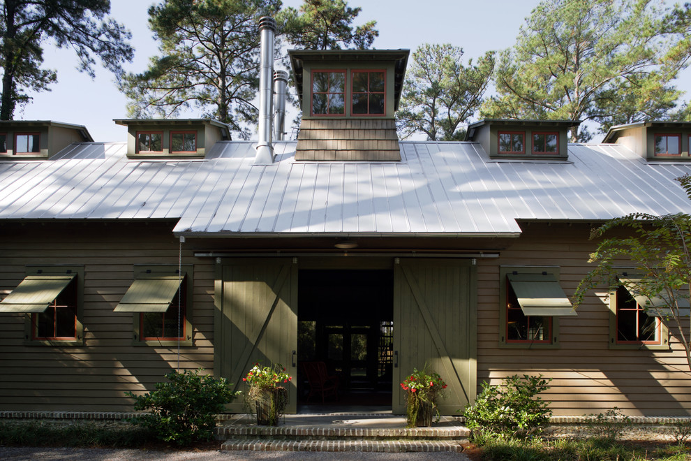 Earth Tones Paint Exterior Rustic with None 