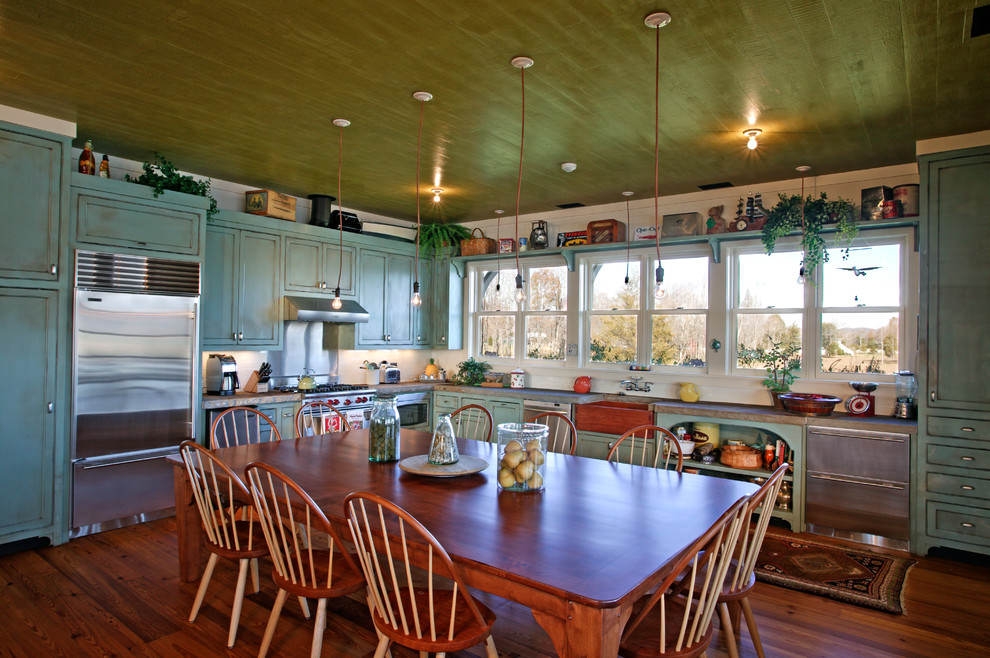 Eat in Kitchen Tables Kitchen Rustic with Dining Chairs Double Hung