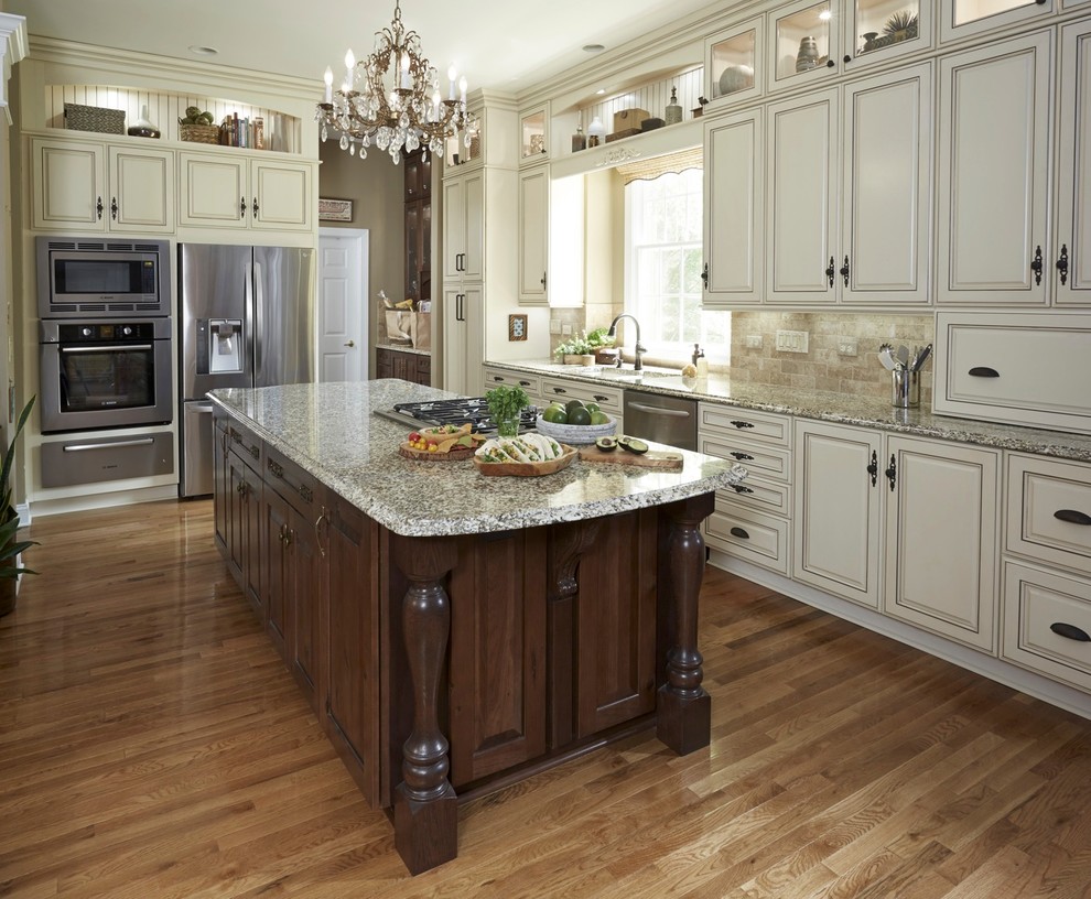 Elegant Christmas Wreaths Kitchen Traditional with None 
