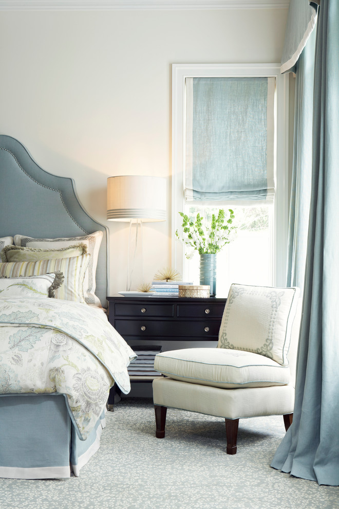 Elevated Platform Bed Bedroom Traditional with None 