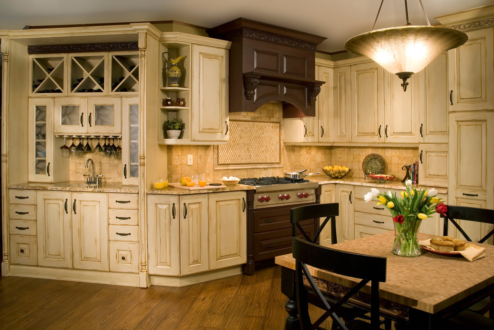 Entertainment Center Designs Kitchen Traditional with Heirloom 