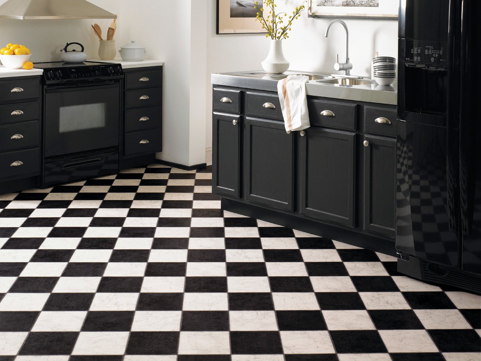 Entry Way Bench Kitchen Traditional with Black and White Kitchen
