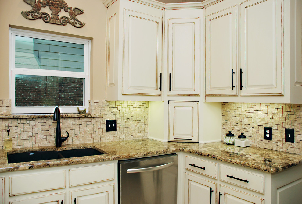 Exotic Granite Countertops Kitchen Traditional with None 1