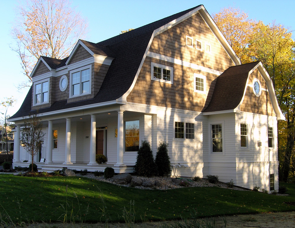 Exterior Color Schemes Exterior Traditional with American Home Classic Home1