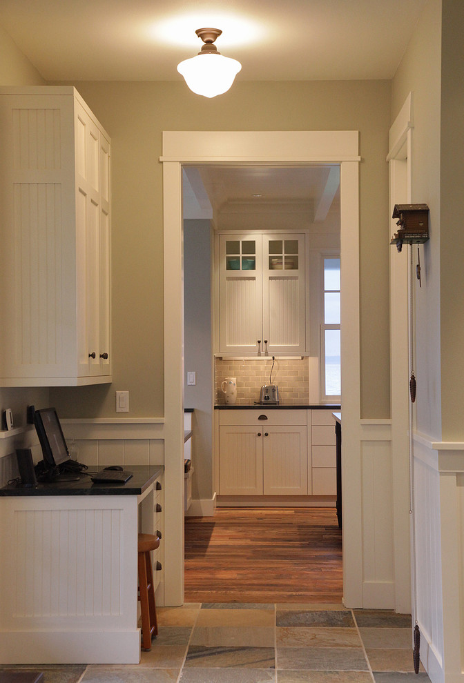 Exterior Door Trim Ideas Hall Traditional with Baseboards Bead Board Built