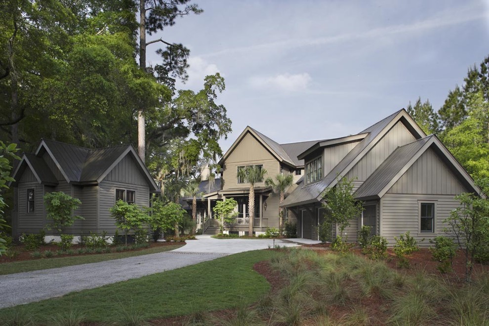 Exterior Home Designs Exterior Traditional with Board and Batten Cabin