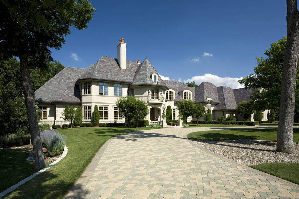 Exterior Home Designs Exterior Traditional with Brick Paving Chateau Circular