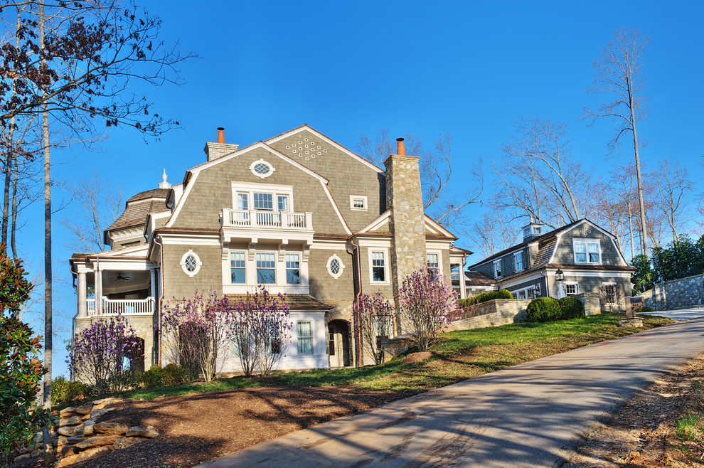 Exterior Home Ideas Exterior Beach with Balcony Driveway Entrance Entry