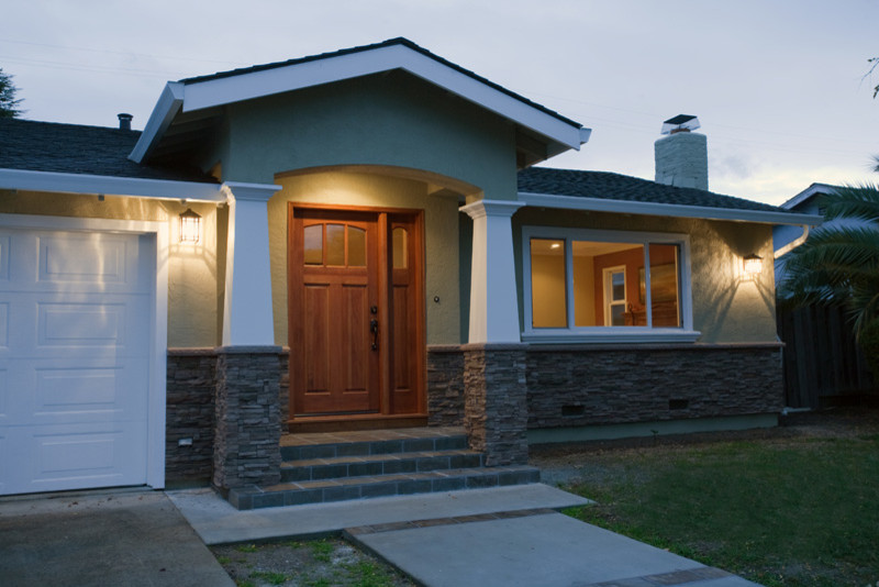 Exterior Paint Colors That Go with Brick Exterior Traditional with None 
